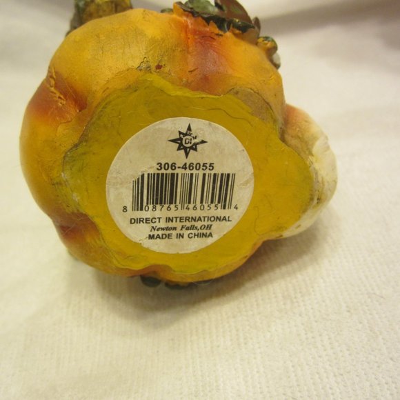 THANKSGIVING DECOR ITEMS, BEAUTIFUL FALL COLORS, SET OF 4 - Picture 6 of 8